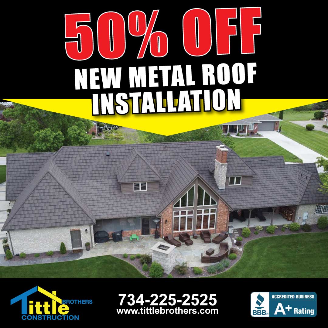 metal-roofing-50-off Metal roofs for Michigan homes. Serving all of Metro Detroit